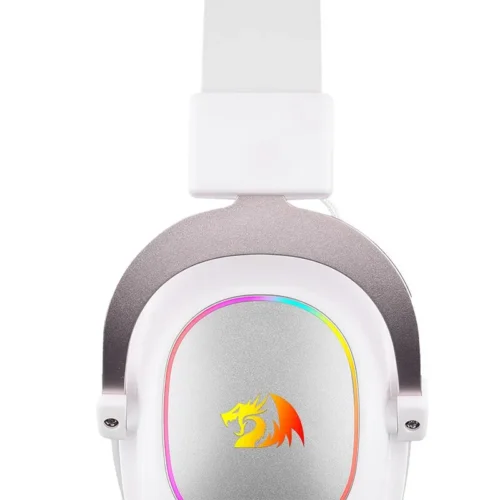 Alternative view of Геймърски слушалки Redragon H510W-RGB Zeus X RGB - бели