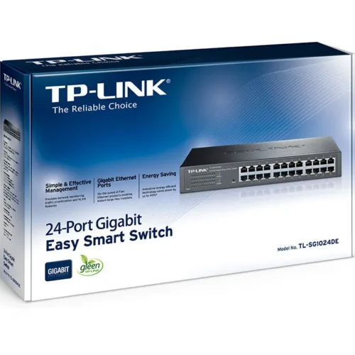 Alternative view of Комутатор Easy Smart TP-LINK TL-SG1024DE 24-Port Gigabit