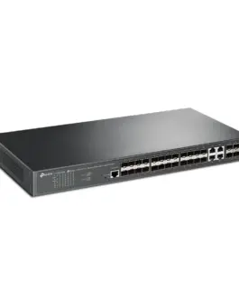 Комутатор TP-Link JetStream TL-SG3428XF 24-портов SFP L2+ управляем с 4 SFP+ слота