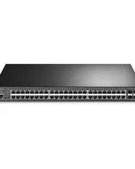 52-портов L2+ управляем гигабитен комутатор TP-Link JetStream TL-SG3452P с 48 PoE+ порта