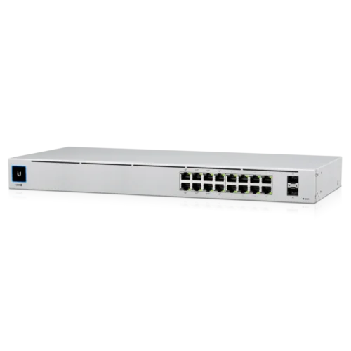 16-портов гигабитен комутатор Ubiquiti USW-16-POE Gen2