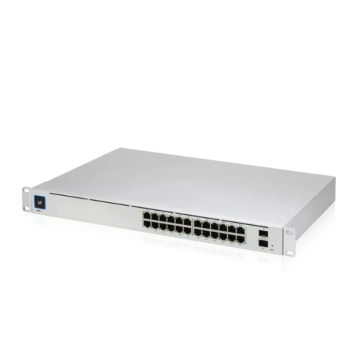 24-портов гигабитен комутатор Ubiquiti UniFi USW-Pro-24 c 2 SFP+ порта