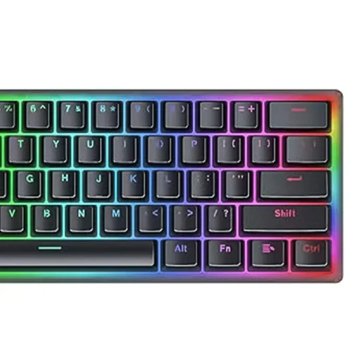 Alternative view of Механична RGB геймърска клавиатура Redragon Akali K642-RGB