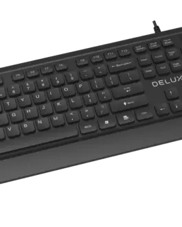 Alternative view of Клавиатура Delux K7009BU с БДС кирилизация