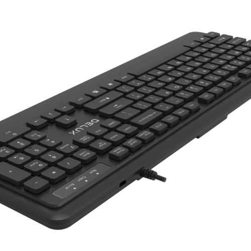 Клавиатура Delux K7009BU с БДС кирилизация