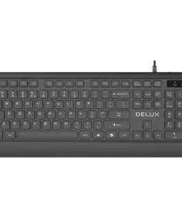 Клавиатура Delux K7009BU с БДС кирилизация