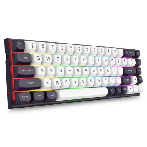 Геймърска клавиатура Redragon K701 Irelia RGB Pink magnetic