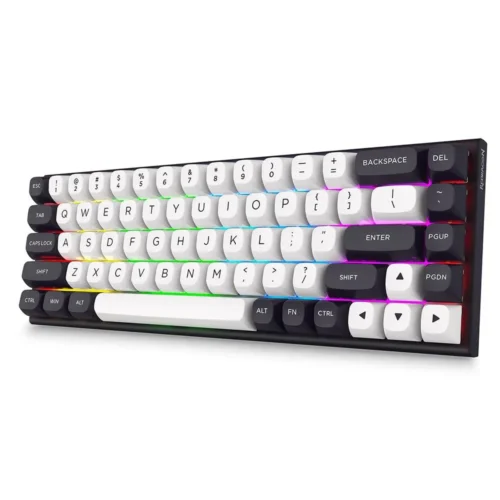 Геймърска клавиатура Redragon K701 Irelia RGB Pink magnetic