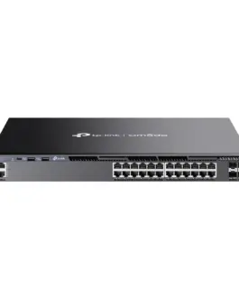 24-портов Gigabit Stackable L3 управляем комутатор TP-Link Omada SG6428X с 4 10G слота