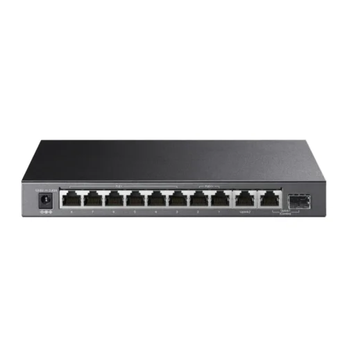 Alternative view of 10-портов гигабитен настолен комутатор TP-Link TL-SG1210PP с 6-порта PoE+ и 2-порта PoE++