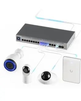Alternative view of 16-портов гигабитов комутатор Ubiquiti UniFi Switch Pro Max 16 PoE USW-Pro-Max-16-PoE