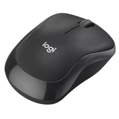 Alternative view of Безжична мишка Logitech M240 - тъмносива