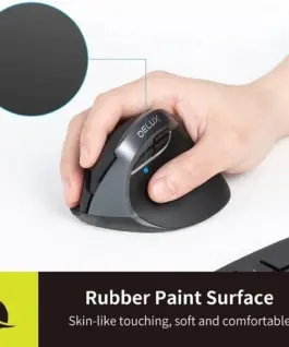 Мишка DELUX M618 mini+G36UF вертикална безжична –