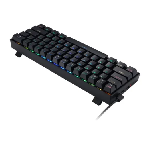 RGB Геймърска клавиатура Draconic K530RGB-PRO_BR с Кафяв