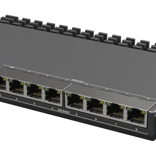 Рутер MikroTik RB5009UPr+S+IN