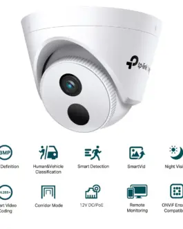 Alternative view of 3MP IR куполна мрежова камера TP-Link 3MP Turret Network Camera VIGI C430I(4mm)