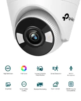 Alternative view of 3MP пълноцветна куполна мрежова камера TP-Link 3MP VIGI C430(4mm)