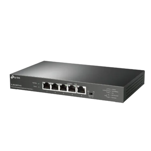 Alternative view of Комутатор TP-Link TL-SG105PP-M2 5-портов 2.5G настолен с 4-порта PoE++