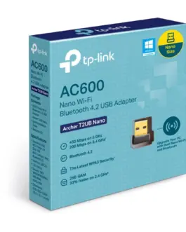 Alternative view of АДАПТЕР TP-LINK ARCHER T2UB NANO - Black - PN TPLACT2UBN