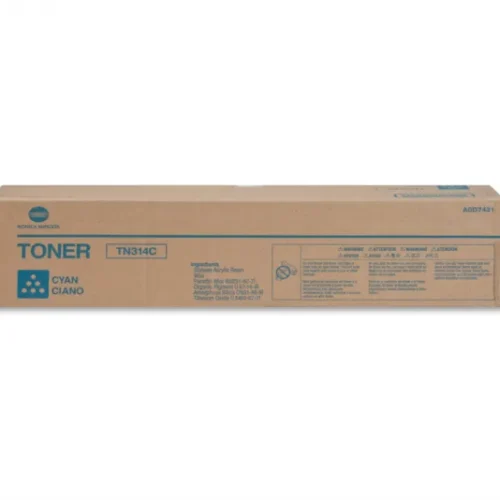 КАСЕТА ЗА KONICA MINOLTA BIZHUB C353/C355 - Cyan - TN314C (TN-314C) -  PN A0D7451