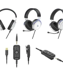 Alternative view of A4tech Bloody M590i Sports Navy Геймърски жични слушалки с микрофон