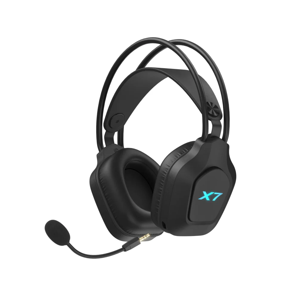 A4tech X7 Геймърски безжични слушалки XR-200 Bluetooth RGB черни
