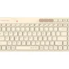 A4tech FBK26C AS Cafe Latte Fstyler безжичнa мини тиха клавиатура Multi-mode