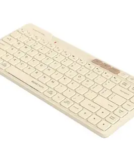 Alternative view of A4tech FBK26C AS Cafe Latte Fstyler безжичнa мини тиха клавиатура, Multi-mode, кирилизирана