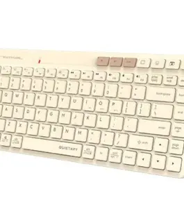 A4tech FBK26C AS Cafe Latte Fstyler безжичнa мини тиха клавиатура