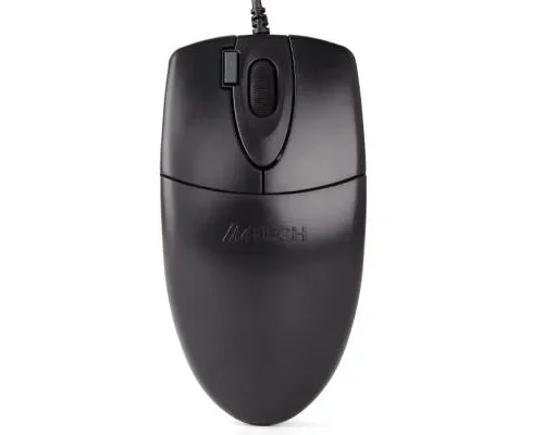 A4tech OP 620DS Оптична мишка безшумен клик USB черна