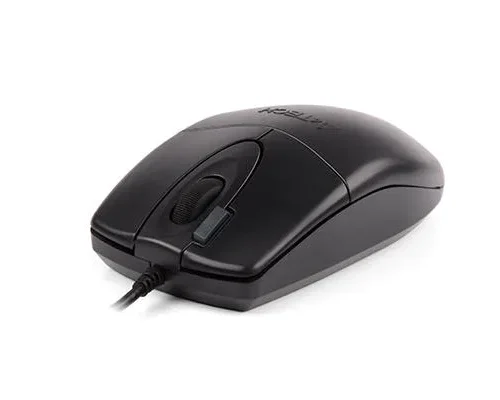 Alternative view of Мишка за компютър, оптична A4tech OP 620DS, безшумен клик, USB. черна