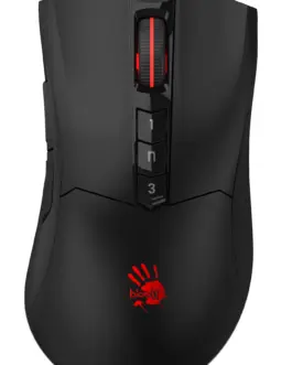 A4tech Bloody R90 Plus Stone black Геймърска безжична оптична мишка