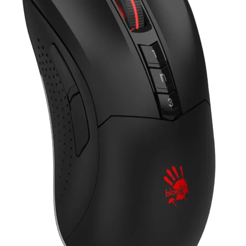 Alternative view of A4tech Bloody R90 Plus Stone black Геймърска безжична оптична мишка