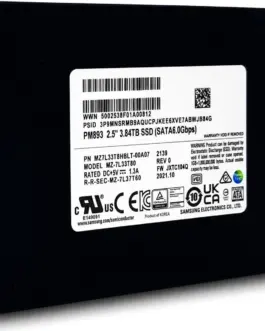 SSD диск SAMSUNG PM893 SATA 2.5 384TB SATA 6 Gb/s MZ7L33T8HBLT-W07 Bulk