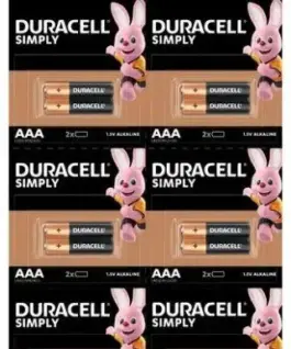 Алкална батерия DURACELL BASIC LR03 20pk блистер /10 * 2/ HBDC 1.5V
