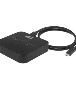 Двойна SSD докинг станция ACT M.2 NVMe/PCIe за клониране USB-C 3.2 Gen2 10