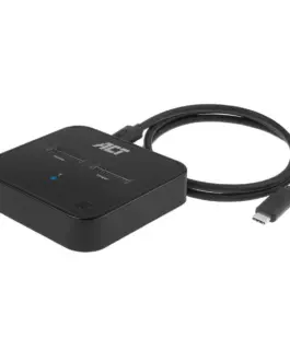 Двойна SSD докинг станция ACT M.2 NVMe/PCIe  за клониране USB-C 3.2 Gen2 10
