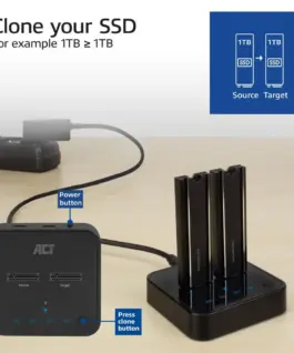 Двойна SSD докинг станция