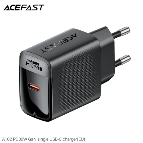 Acefast Универсално зарядно за стена Charger Wall GaN PD30W – A102 – USB-C x 1
