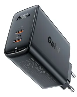 Acefast Универсално зарядно за стена Charger Wall GaN PD50W - A29 - USB-C x 2