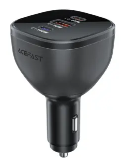 Alternative view of Acefast зарядно за кола Fast Charger Car PD3.1 165W - B14 - USB-C x 2, USB-A x 1, Black