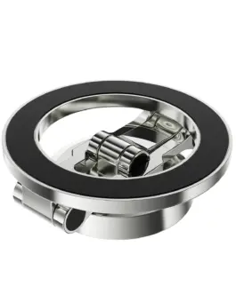 Alternative view of Acefast Стойка за телефон за кола Car phone holder - Metal, Magnetic Ring, 360 deg - D20 - Grey