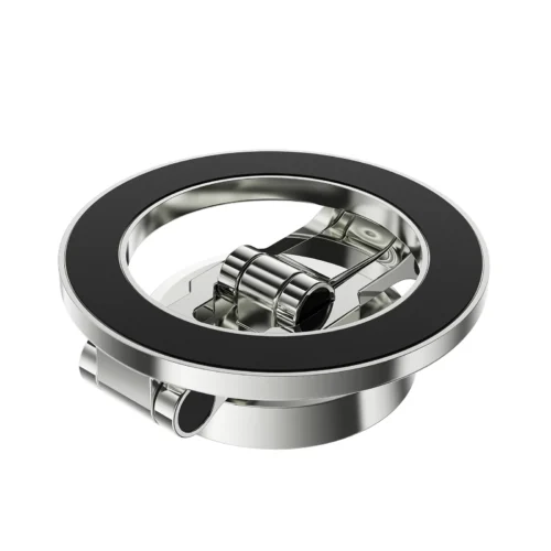 Alternative view of Acefast Стойка за телефон за кола Car phone holder - Metal, Magnetic Ring, 360 deg - D20 - Grey
