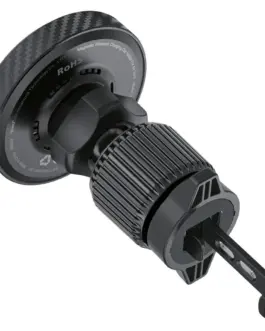 Alternative view of Acefast Стойка за телефон за кола Car phone holder - for Air vent, Magnetic Qi2 Wireless Charging - D33 Qi2 - Black