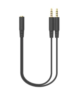 А4Tech Адаптер 3.5 mm жак женско - 2 x 3.5 mm жак мъжко