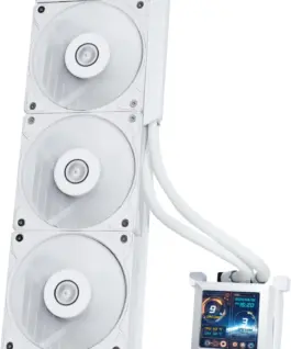 Охладител за процесор Lian Li HydroShift LCD 360 Silent - White