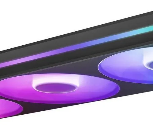 Комплект вентилатори NZXT F360 Black RGB Core