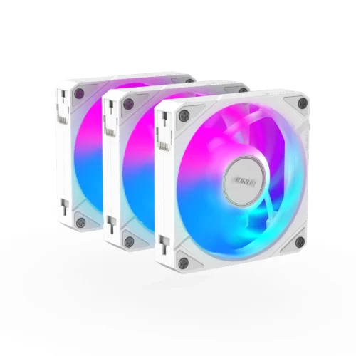 Alternative view of Комплект вентилатори GIGABYTE AORUS EZ CHAIN 120 ICE 3-Pack ARGB