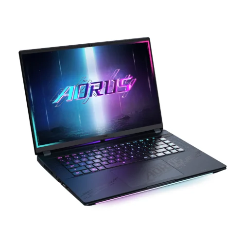 Alternative view of Лаптоп GIGABYTE AORUS MASTER 16 BYH - 16" inch OLED, Ultra 9 275HX, 32GB DDR5, 1TB SSD, RTX 5080, Windows 11 Pro