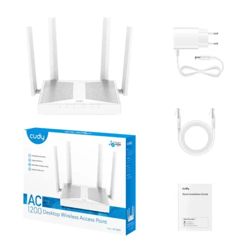 Alternative view of Безжична точка за достъп Cudy AP1300D Wi-Fi Gigabit AC1200